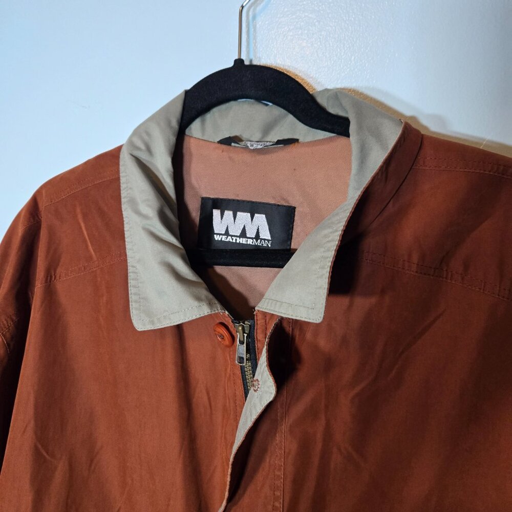 Men's Rust Bomber Jacket - Picture 2 of 10